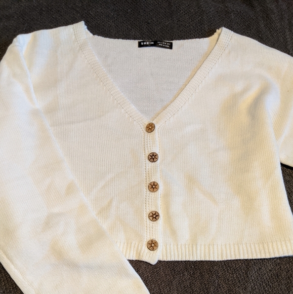 🍒3 for $30 Button Front Drop Shoulder Cardigan - Picture 5 of 5